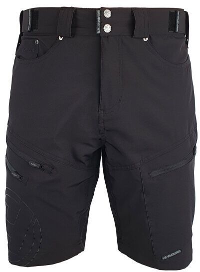 HAVEN NAVAHO SHORTY Pánske cyklistické kraťasy, čierna, veľkosť