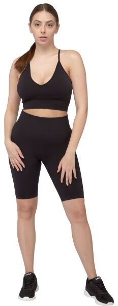 Fitforce AREZI Dámske fitness šortky, čierna, veľkosť