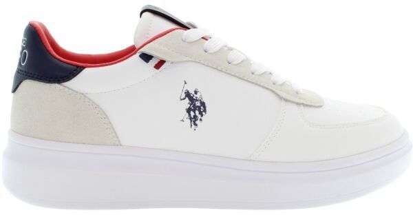 U.S. POLO ASSN. CODY Pánske tenisky, biela, veľkosť