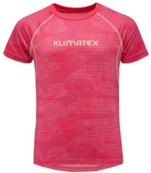 Klimatex DURTE Chlapčenské funkčné tričko, ružová, veľkosť