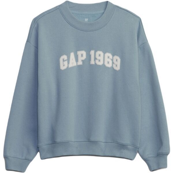 GAP FASHION LOGO Detská  mikina, svetlomodrá, veľkosť