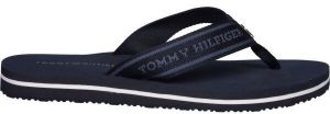 Tommy Hilfiger WEBBING BEACHSANDAL Dámske žabky, tmavo modrá, veľkosť