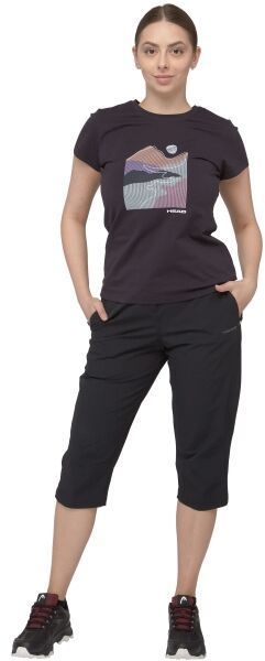 Head ELORA Dámske tričko, čierna, veľkosť