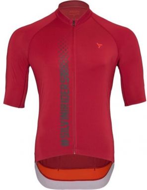 SILVINI MEN JERSEY MAZZANO Pánsky cyklistický dres, vínová, veľkosť XXXL