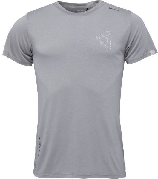 Viking RUNE Pánske tričko, sivá, veľkosť