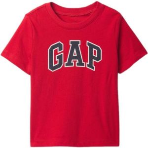 GAP V-LOGO Chlapčenské tričko, červená, veľkosť 3Y