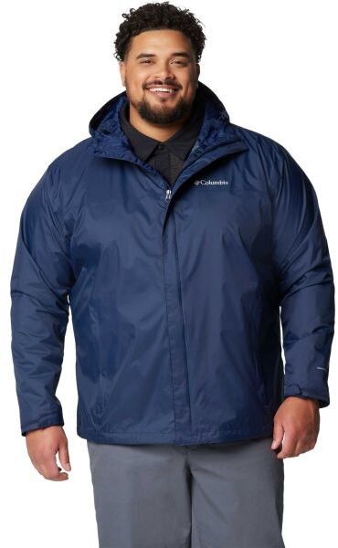 Columbia WATERTIGHT II JACKET Pánska outdoorová bunda, tmavo modrá, veľkosť