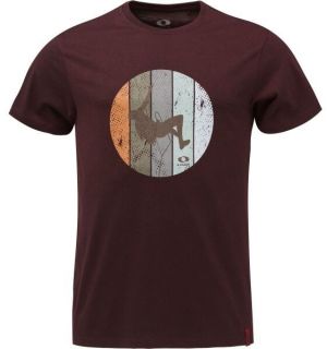 LOAP BELUR Pánske tričko, vínová, veľkosť
