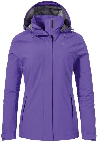 Schöffel GMUND W Dámska vetru a vode odolná bunda, fialová, veľkosť