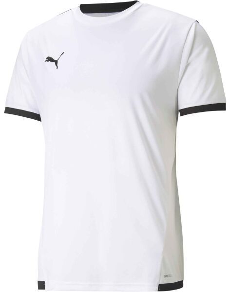 Puma TEAM LIGA JERSEY Pánske futbalové tričko, biela, veľkosť XXXL