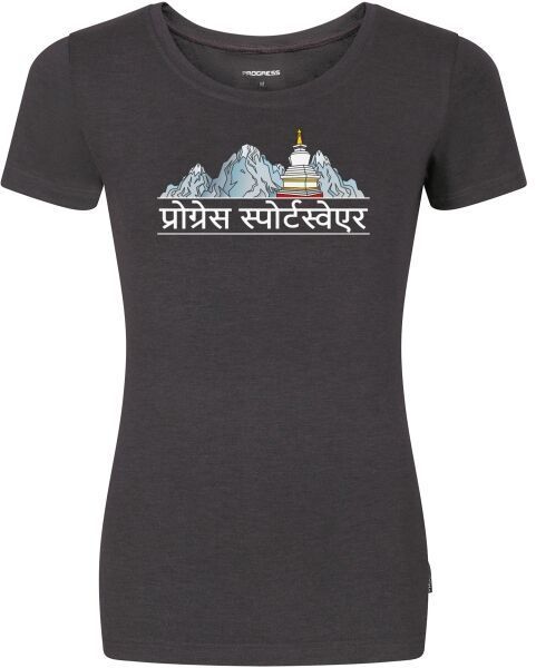 PROGRESS AROMA NEPAL Dámske outdoorové tričko, čierna, veľkosť