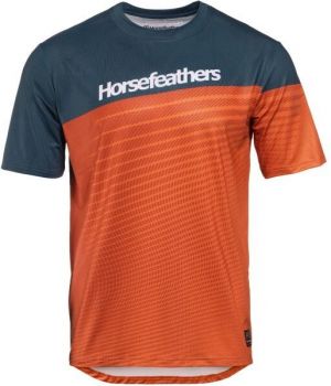 Horsefeathers QUANTUM Pánsky cyklodres, oranžová, veľkosť