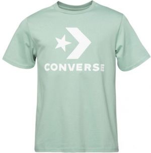 Converse STANDARD FIT CENTER STAR CHEV Pánske tričko, svetlo zelená, veľkosť