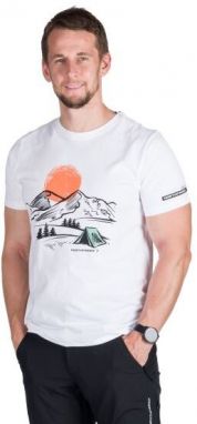 Northfinder BIRGER Pánske outdoorové tričko, biela, veľkosť