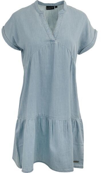 ALPINE PRO EGEMA Dámske šaty, modrá, veľkosť