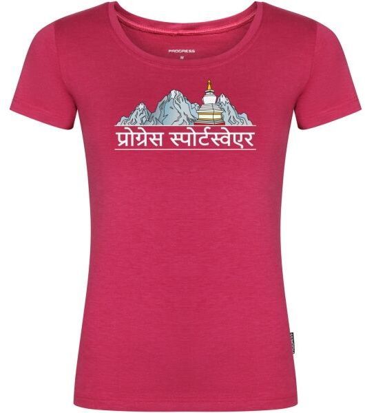 PROGRESS AROMA NEPAL Dámske outdoorové tričko, červená, veľkosť