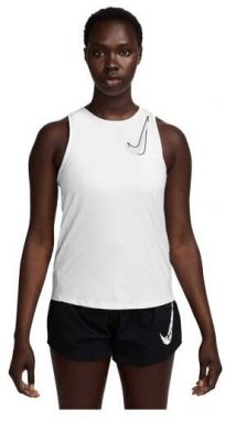 Nike ONE SWOOSH Dámske tielko, biela, veľkosť