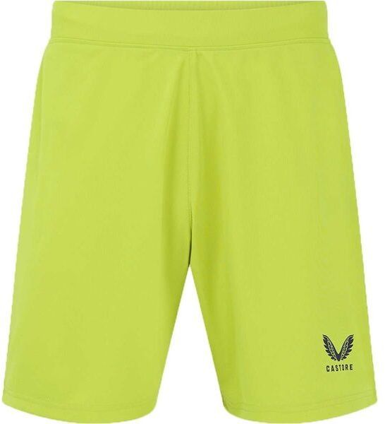 CASTORE TOP SHORT Pánske futbalové šortky, žltá, veľkosť XXL