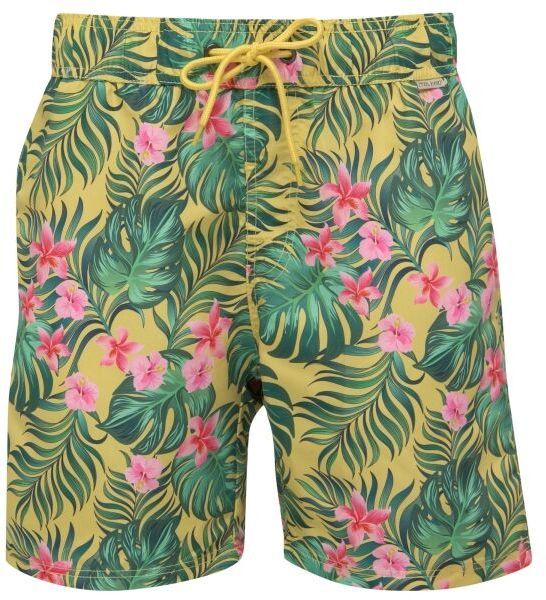 BLEND BHRADDY Pánske plavecké šortky, zelená, veľkosť