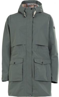 FUNDANGO ZHURI Dámska bunda, khaki, veľkosť