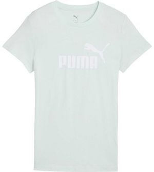 Puma ESSENTIALS NO.1 LOGO TEE Dámske tričko, svetlo zelená, veľkosť