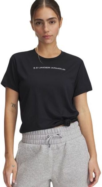 Under Armour TECH PTH GRAPHIC Dámske tričko, černá, veľkosť