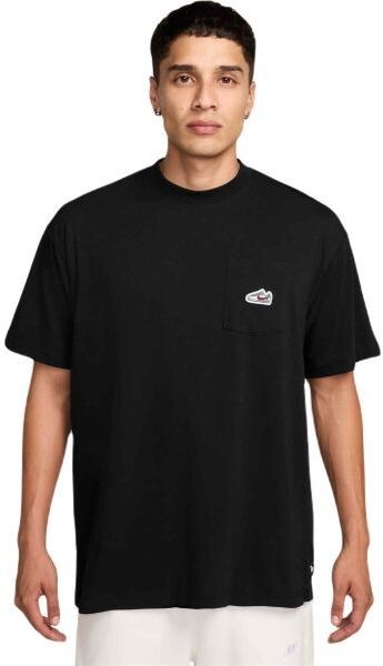 Nike NIKE SPORTSWEAR CLUB Pánske tričko, čierna, veľkosť