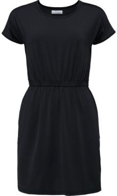 Columbia CHILL RIVER™ SS DRESS Dámske letné šaty, čierna, veľkosť