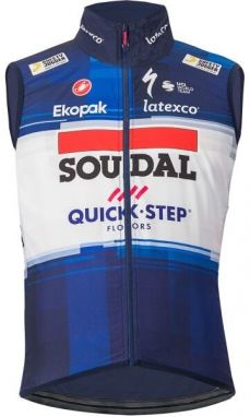 Castelli QUICK STEP PRO LIGHT Pánska cyklistická vesta, tmavo modrá, veľkosť