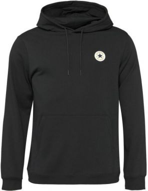 Converse STANDARD FIT CORE CHUCK PATCH Dámska mikina, čierna, veľkosť