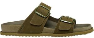 Geox SANDYBETT Dámske šľapky, khaki, veľkosť
