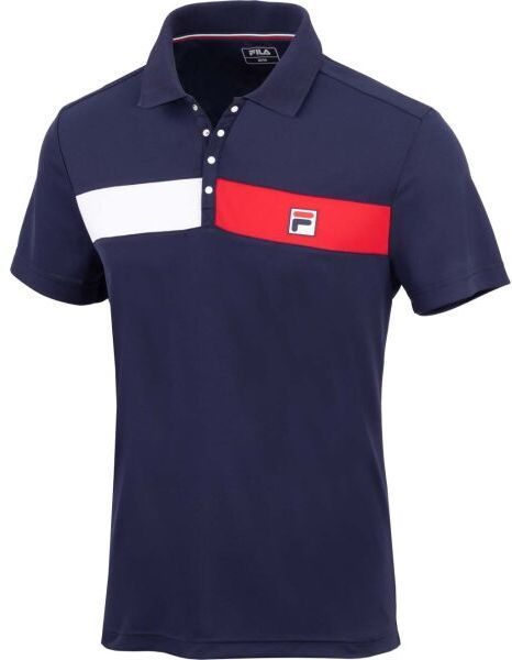 Fila POLO JAYDEN Pánske polo tričko, tmavo modrá, veľkosť