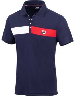 Fila POLO JAYDEN Pánske polo tričko, tmavo modrá, veľkosť