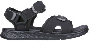 Skechers GO CONSISTENT - TRIBUTARY Pánske sandále, čierna, veľkosť