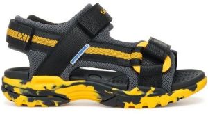 Geox J BOREALIS B. E Chlapčenské sandále, čierna, veľkosť