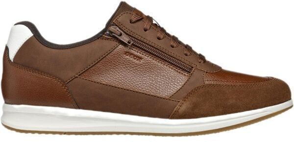 Geox U AVERY Pánska voľnočasová obuv, hnedá, veľkosť