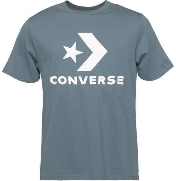 Converse STANDARD FIT CENTER STAR CHEV Unisex tričko, modrá, veľkosť