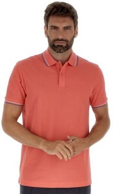 Lotto POLO CLASSICA PQ Pánske polo tričko, ružová, veľkosť