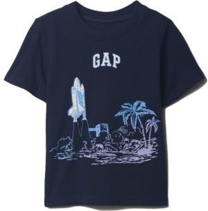 GAP V-BF Chlapčenské tričko, tmavo modrá, veľkosť
