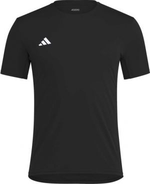 adidas ADIZERO TEE M Pánske športové tričko, čierna, veľkosť