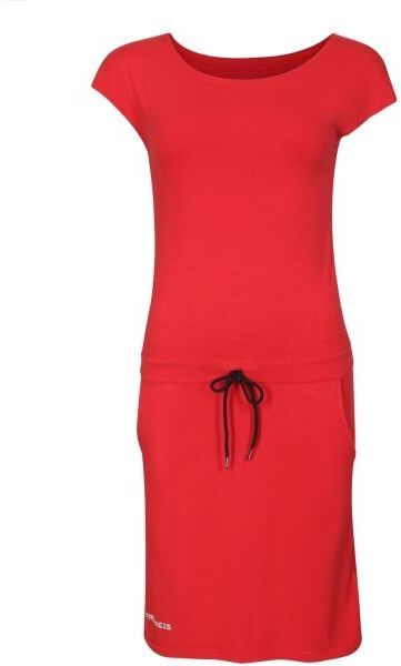 PROGRESS MARTINA II Dámske športové šaty s bambusom, červená, veľkosť