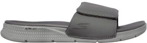 Skechers GO CONSISTENT - WATERSHED Pánske šľapky, sivá, veľkosť