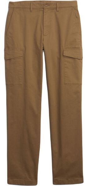 GAP SLIM CARGO Pánske nohavice, hnedá, veľkosť