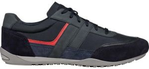 Geox U WELLS Pánska voľnočasová obuv, tmavo modrá, veľkosť