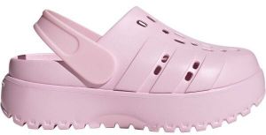 adidas ADILETTE CLOG PLATFORM Dámske šľapky, ružová, veľkosť 37