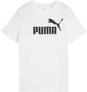 Puma ESSENTIALS NO. 1 LOGO TEE G Dievčenské tričko, biela, veľkosť