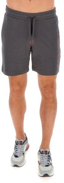 Lotto LOGO UNO SHORTS Pánske šortky, tmavo sivá, veľkosť