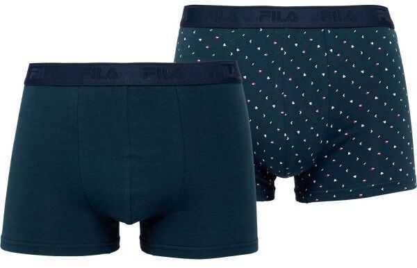 Fila MAN BOXER ELASTIC WITH LOGO Pánske boxerky, tmavě modrá, veľkosť