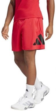 adidas TR-ES PIQ 3SHO Pánske šortky, červená, veľkosť
