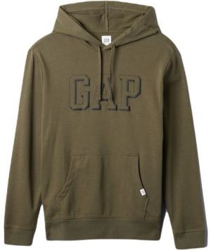 GAP ATHLETIC Pánska mikina, khaki, veľkosť
